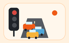 Animated traffic incident alert